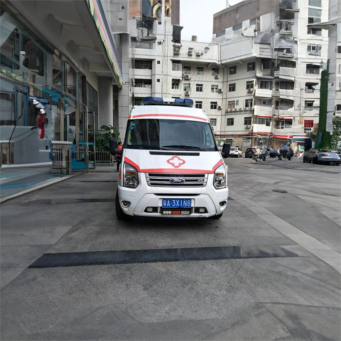 资阳病重转院救护车出租案例